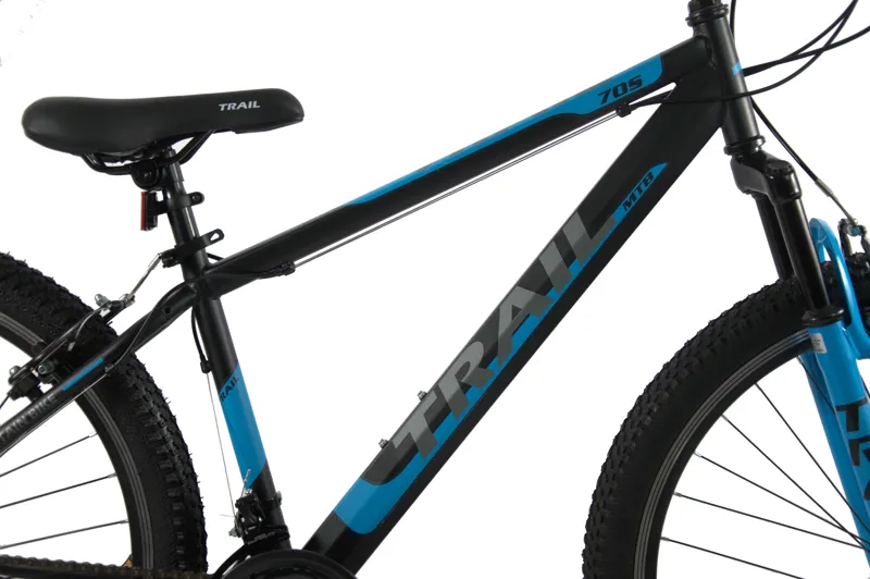 Trail 705 27.5 Inch Mountain Bike Black Blue-4