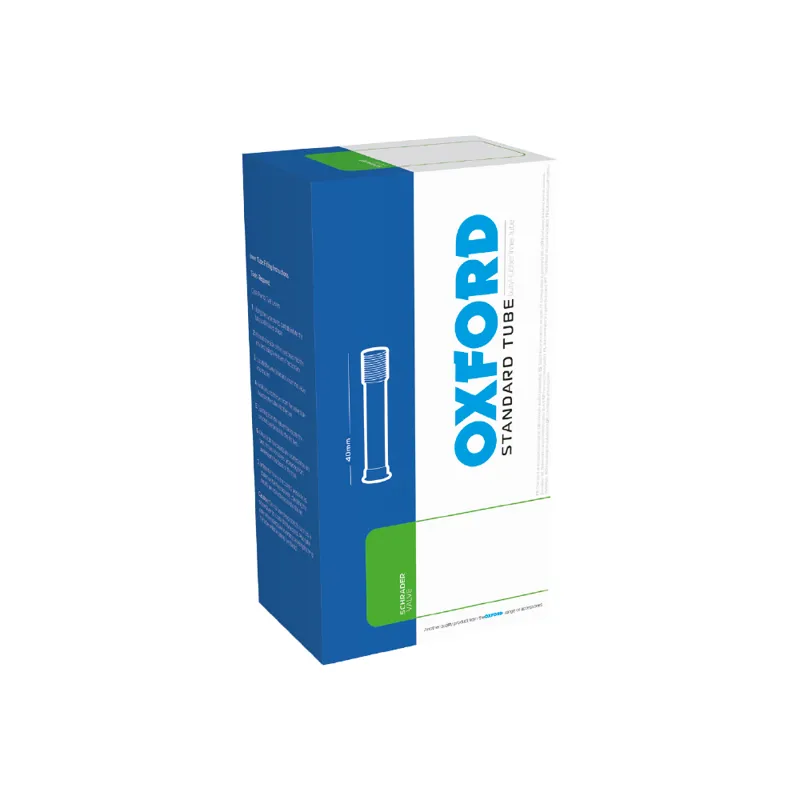 Oxford 10 Inch Schrader Inner Tube 90 Degree