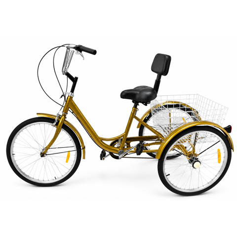 3 wheel bicycles adults uk Hydrangeary 20'' Adult Tricycle Wheels Bike, Single Speed Comfort Cruiser Trike with Large Rear Basket, Removable Kids Seat, Adjustable Handlebar & Seat for Shopping, Leisure & Exercise Sports & quality iron and can support a total weight of 350 pounds for the rider and cargo Adult Trikes Bikes | Cycle