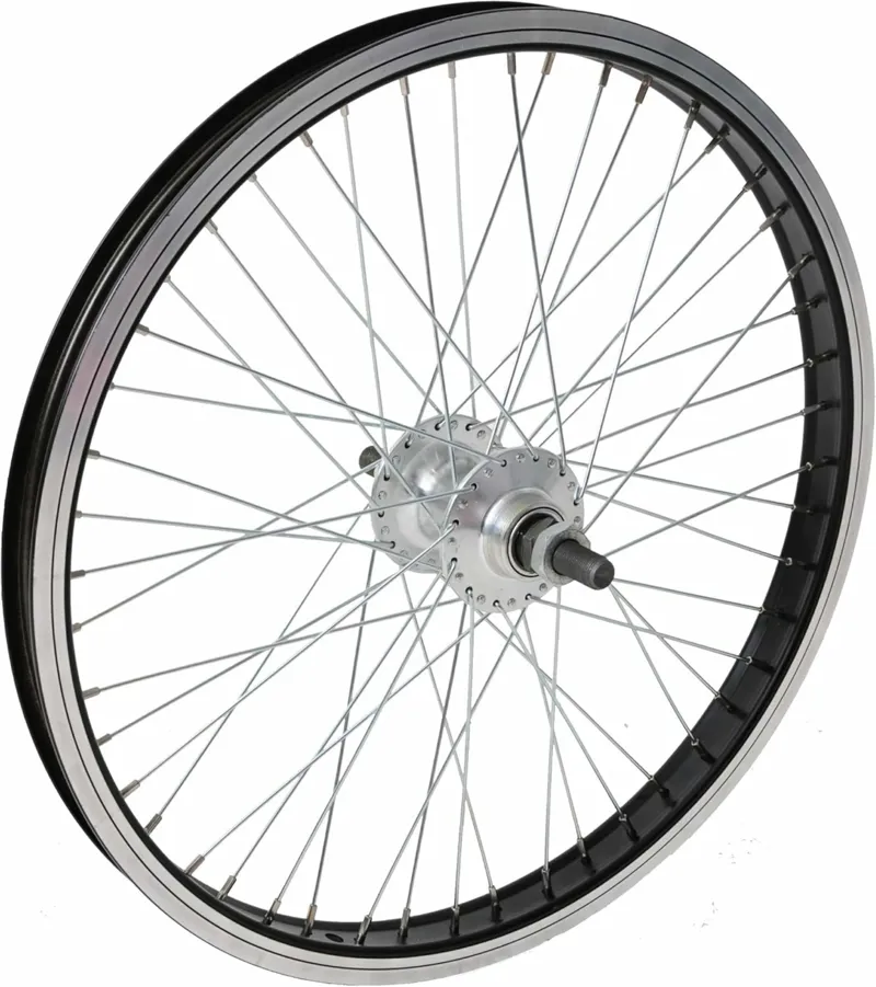 20 Inch BMX Rear Wheel Silver