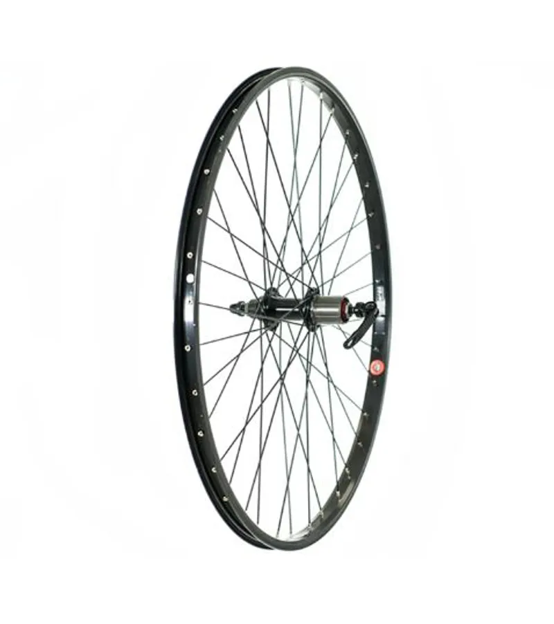 26 Inch Rear Wheel Cassette QR Black