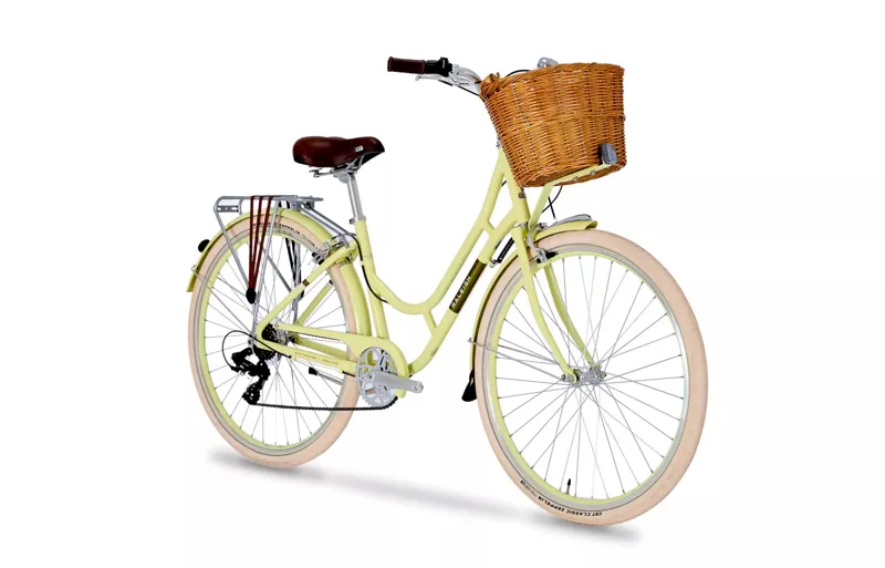 Raleigh Willow 700c Commuter Hybrid Bike Lemon Haze-1