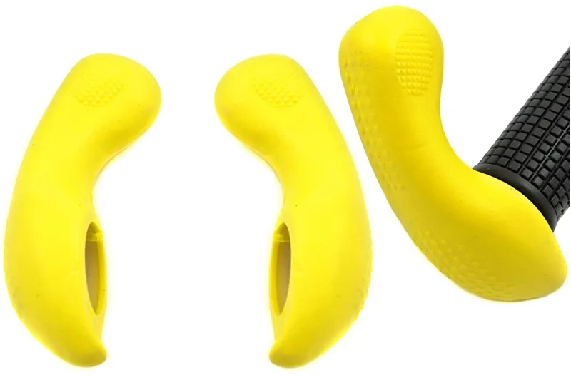 Outland Ski Profile Bar End Grips Yellow