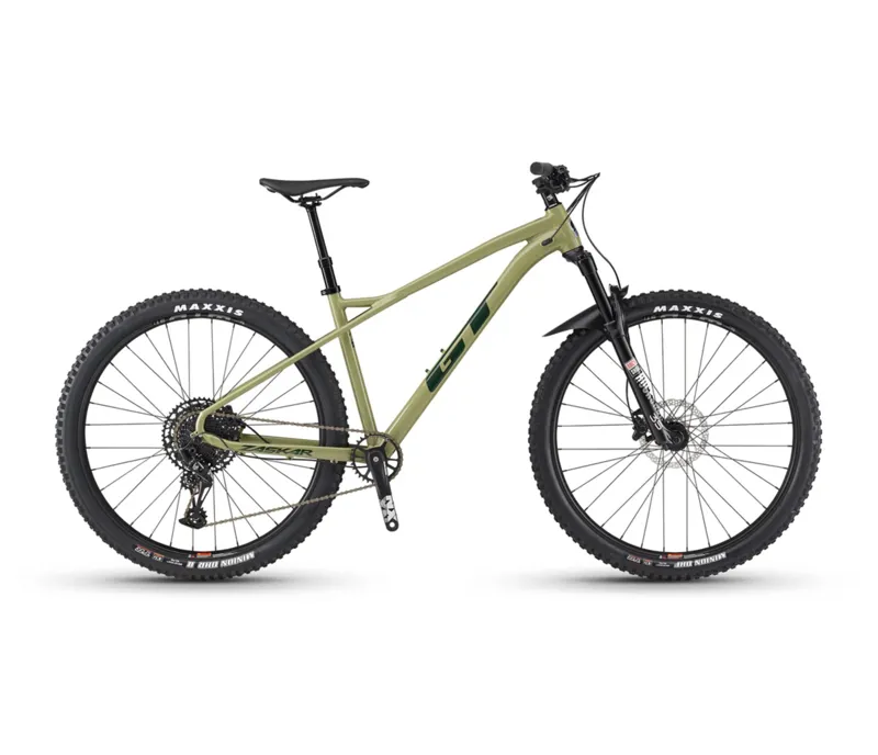 GT Zaskar LT Expert 29 Mountain Bike Olive Green-1