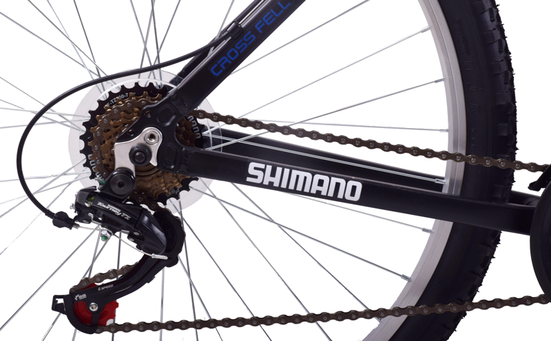 Ammaco Crossfell 26 InchMountain Bike Blue and Black-2