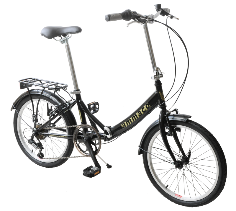 Ammaco Fold-A-Way 20 Inch Wheel Folding Bike -1