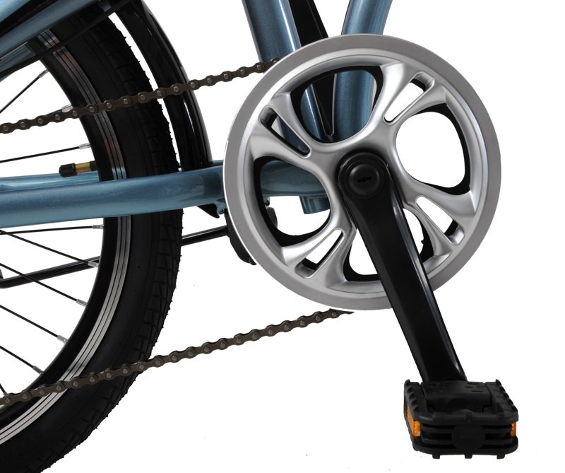 Ammaco Pakka Lite 20 Inch Wheel Folding Bike Slate-1