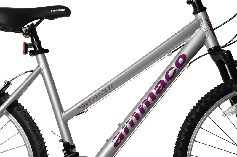Ammaco Reflection Mountain Bike Silver-1