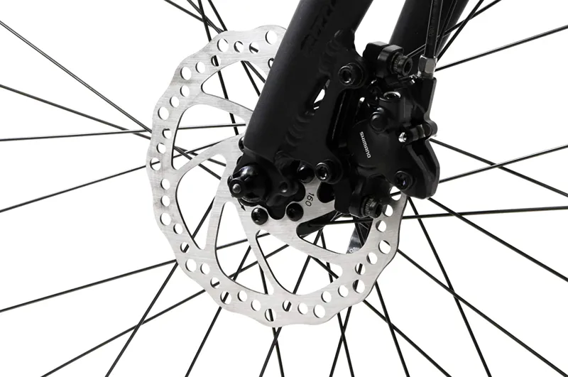 Ammaco Strada 700c Sports Hybrid Bike Black-2