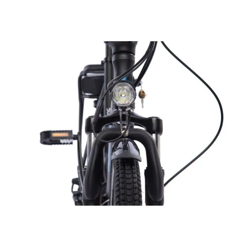 Ampere Alter Low Step Folding Electric Bike Black-8