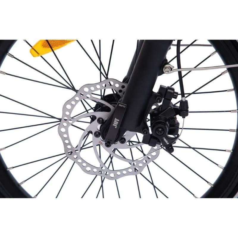 Ampere Alter Low Step Folding Electric Bike Black-10