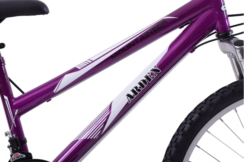 Arden Mountaineer 24 inch Wheel Kids Mountain Bike Purple-5