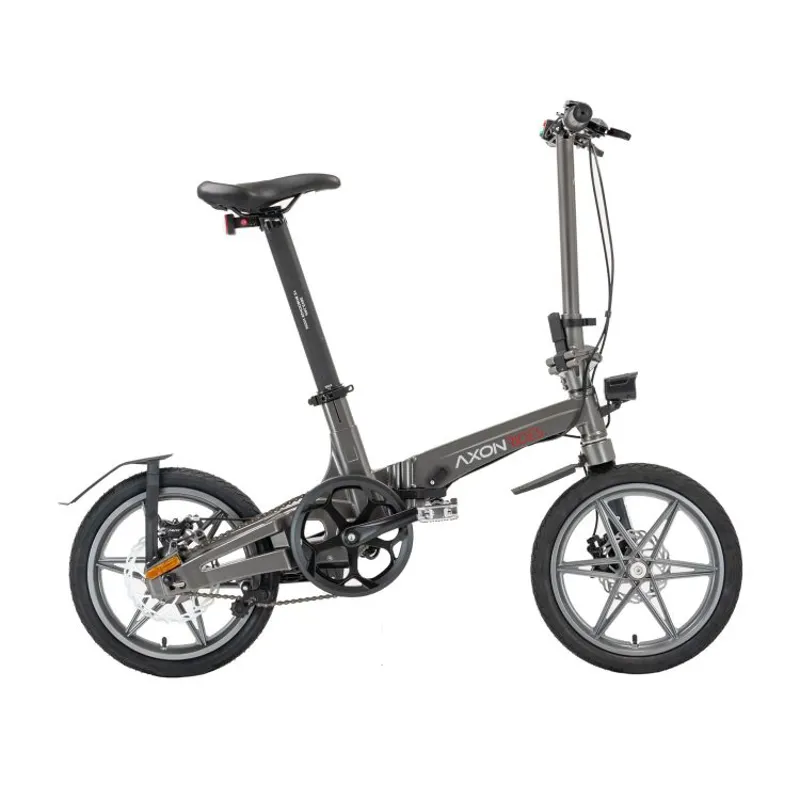 Axon Pro 16 Inch Electric Folding Bike Grey