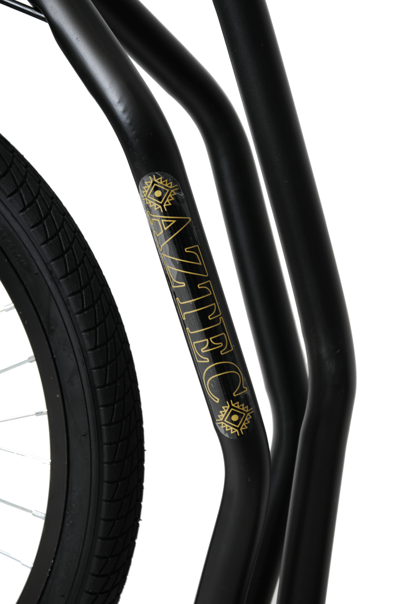 Aztec Large Wheel Scooter Disc Brakes Black-5