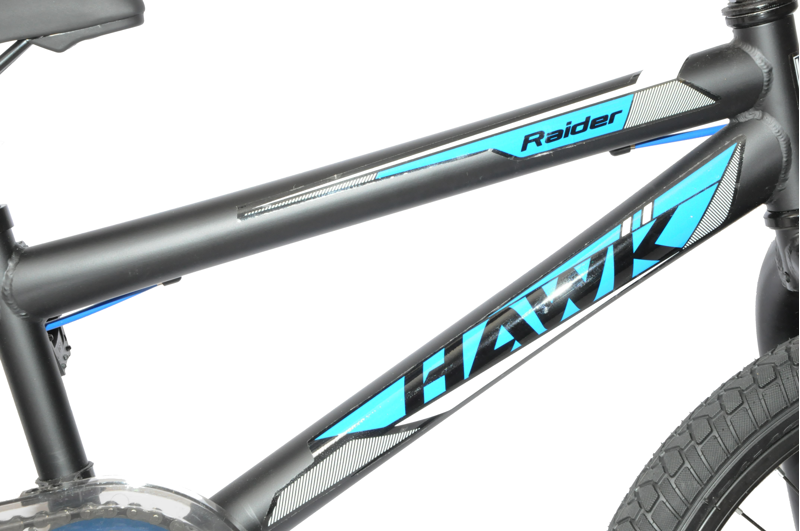 Hawk Raider BMX 20 Inch Wheel Kids Bike Black and Blue-5