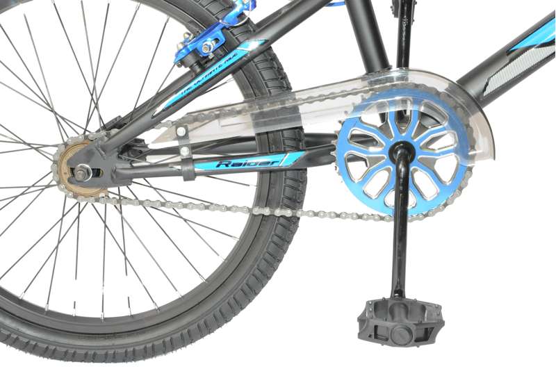 Hawk Raider BMX 20 Inch Wheel Kids Bike Black and Blue-2