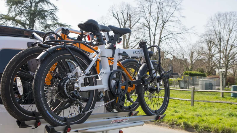 estarli e20 Electric Folding Bike Orange-2