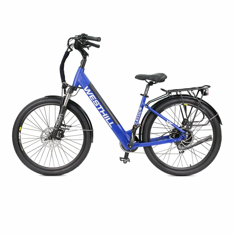 Westhill Classic ST 26 Inch Wheel E-Bike Blue-1