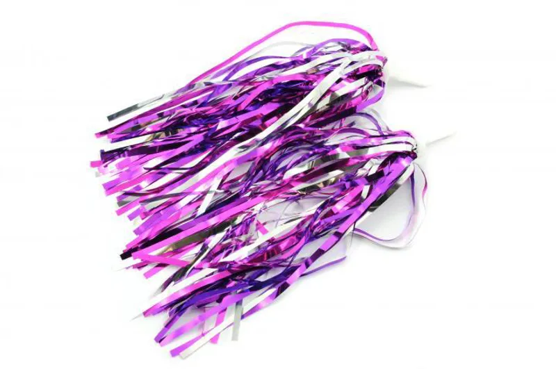 Pink/Purple Handlebar Streamer Tassels-1