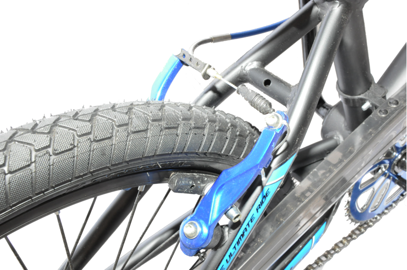 Hawk Raider BMX 20 Inch Wheel Kids Bike Black and Blue-7