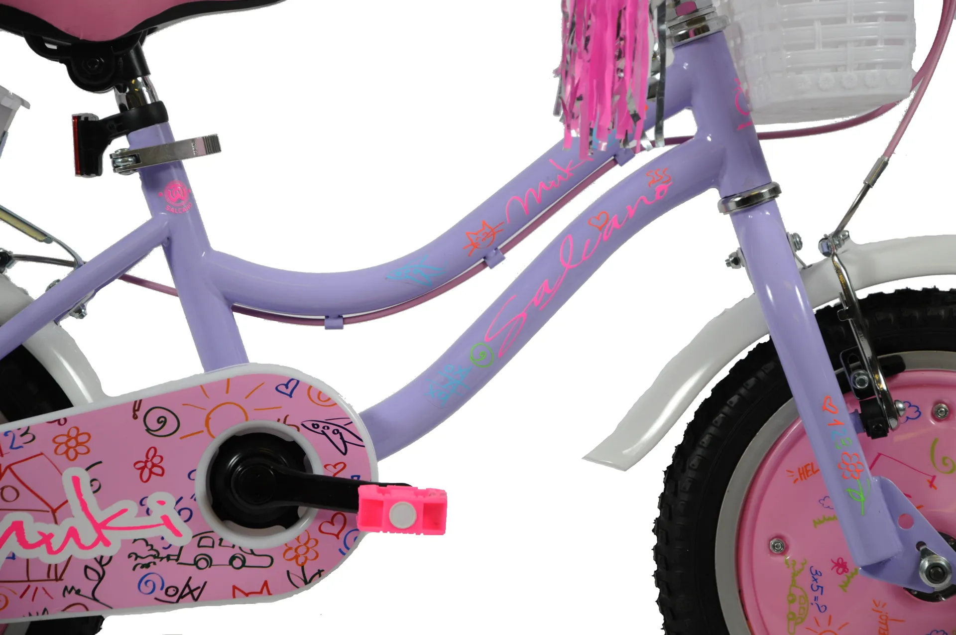 Salcano Muki 14 Inch Wheel Kids Bike Lilac