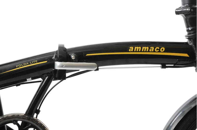 Ammaco Fold-A-Lite 20 Inch Wheel Folding Bike Black-2