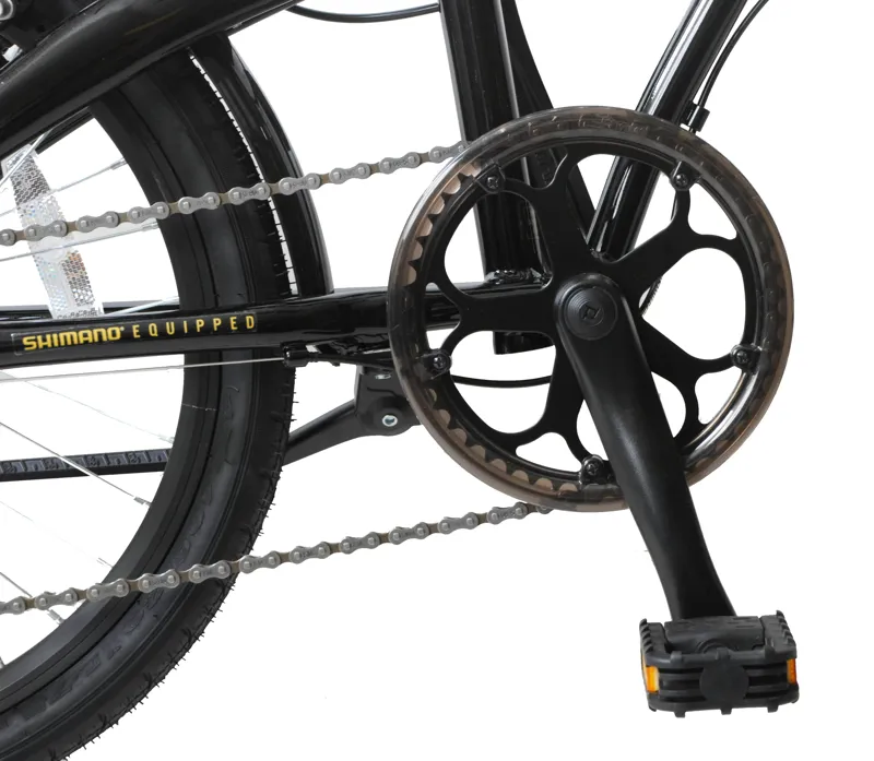 Ammaco Fold-A-Lite 20 Inch Wheel Folding Bike Black-5