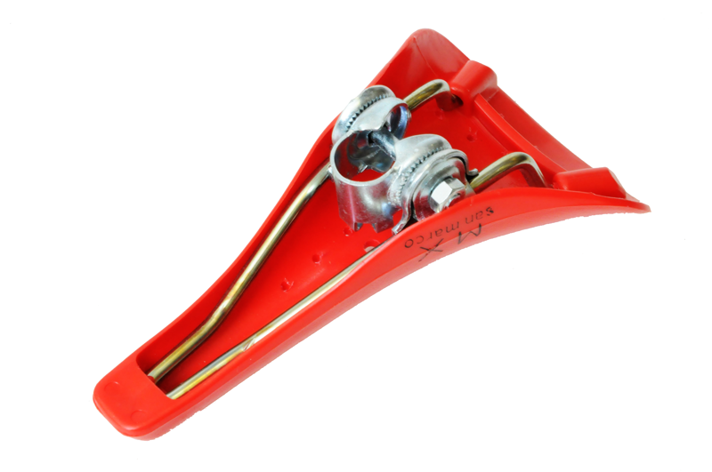 San Marco MX BMX Saddle Red-1