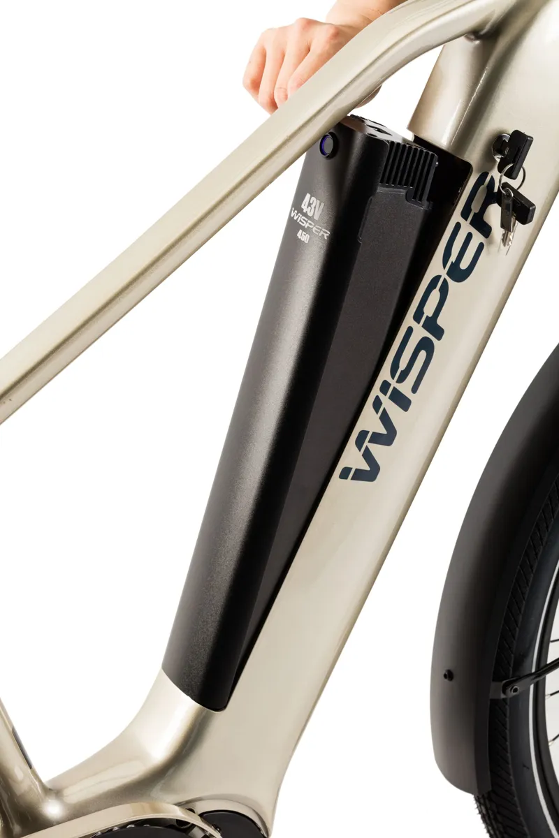 Wisper Wayfarer Step Through 27.5 Inch Wheel Electric Bike Mid Drive-2