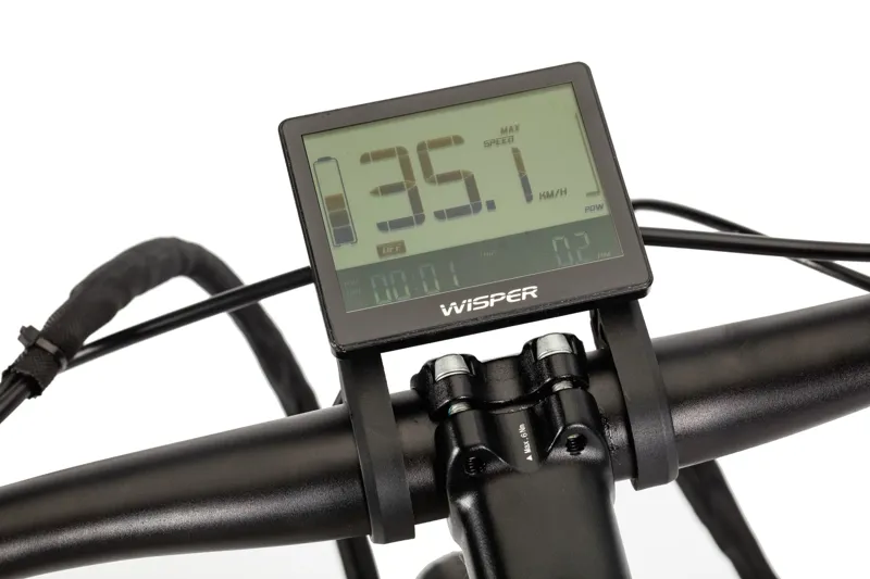 Wisper Wayfarer 27.5 Inch Electric Bike Hub Drive Step Through Red-8