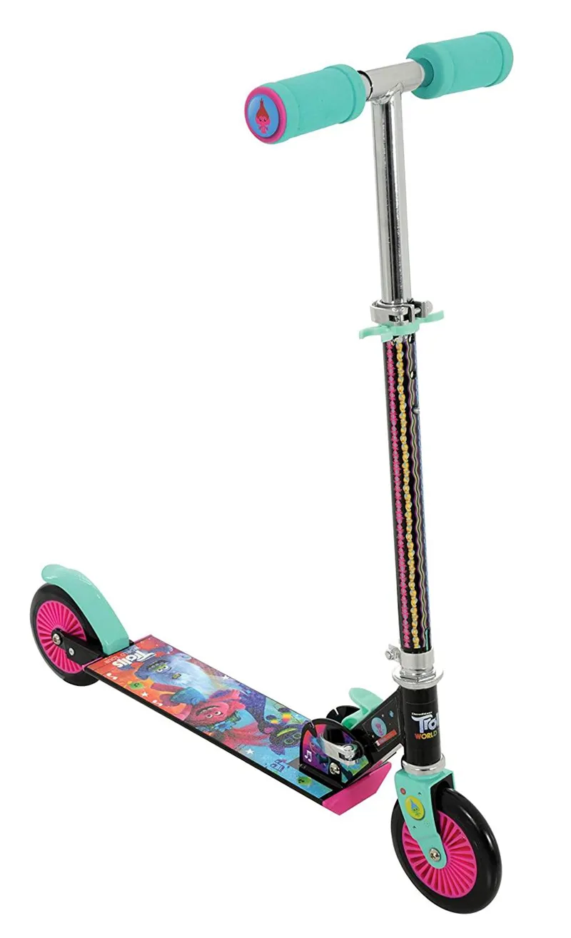 Trolls Folding In Line Scooter Age 5+-8