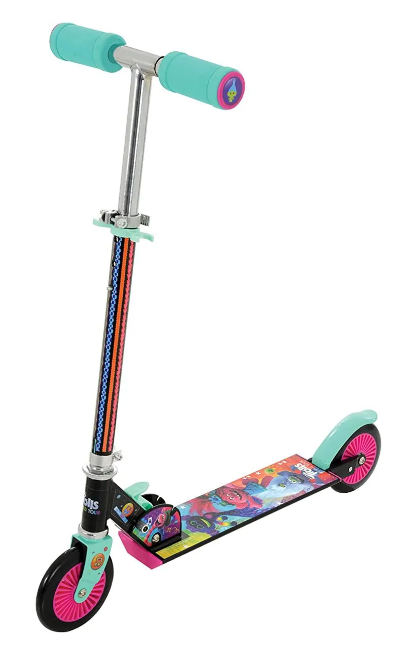 Trolls Folding In Line Scooter Age 5+