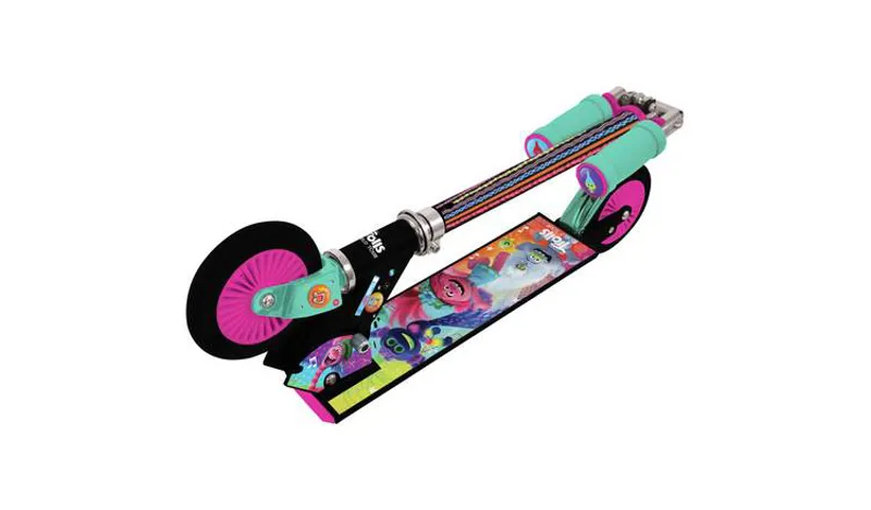 Trolls Folding In Line Scooter Age 5+-7