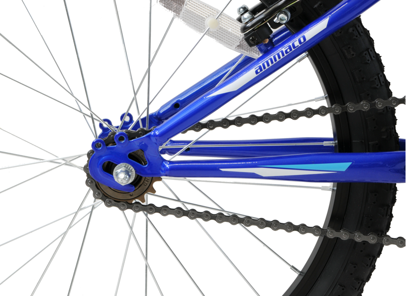 Ammaco Typhoon 20 Inch Wheel Kids Mountain Bike Blue-2