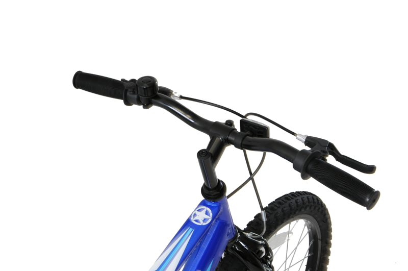 Ammaco Typhoon 20 Inch Wheel Kids Mountain Bike Blue-1