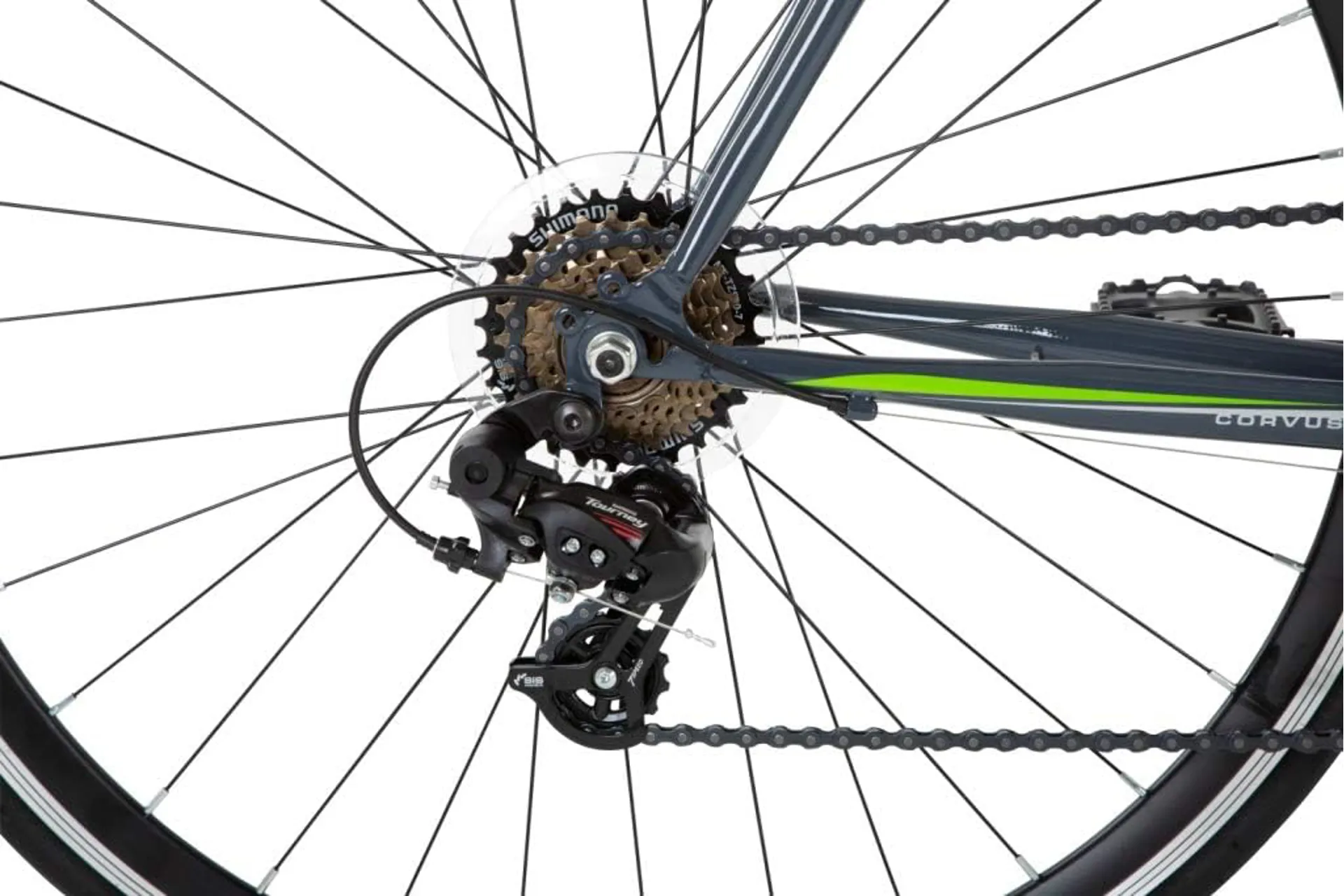 Barracuda Corvus Road Sports Bike Green