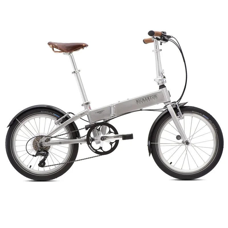 Bickerton Argent 1909 20 Inch Wheel Folding Bike Silver