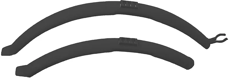 Polisport 26 Clip On Mudguards Black