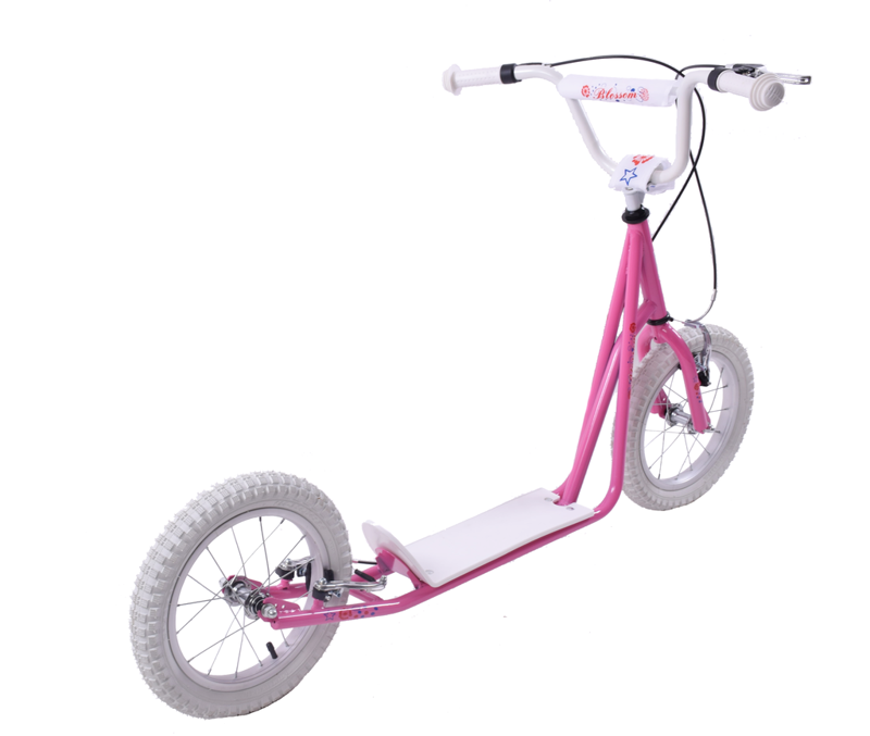 Professional Blossom 12 Inch Wheel Scooter Pink-1