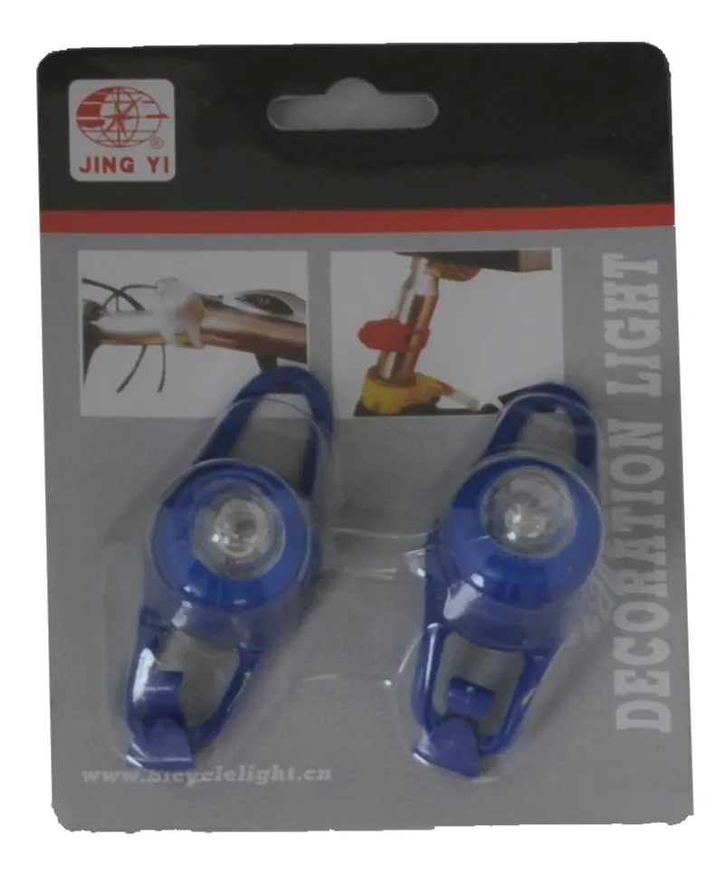 Silicon Wrap Around LED Front Lights Blue