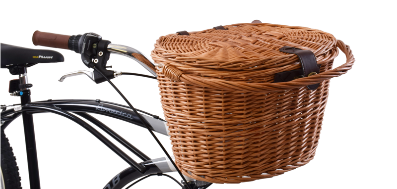 Dawes Oval Wicker Basket  Lid-1