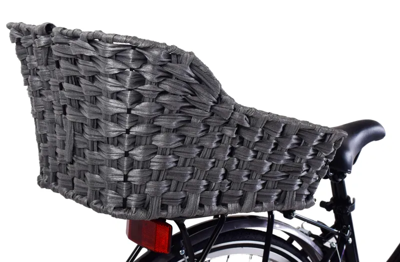 Ammaco Rear Carrier Fit Basket Grey-1