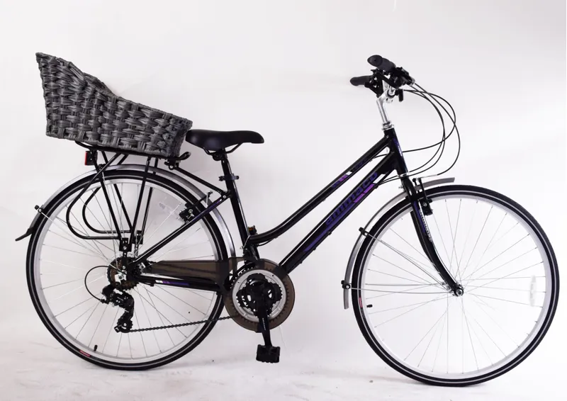 Ammaco Rear Carrier Fit Basket Grey-3