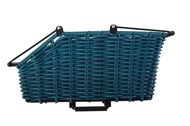 Ammaco Rear Pollyrattan Carrier Fit Basket Green-8