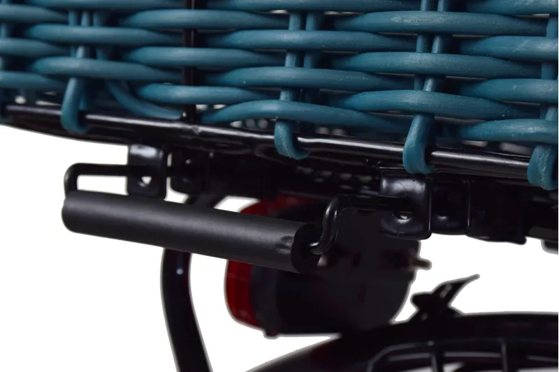 Ammaco Rear Pollyrattan Carrier Fit Basket Green-1