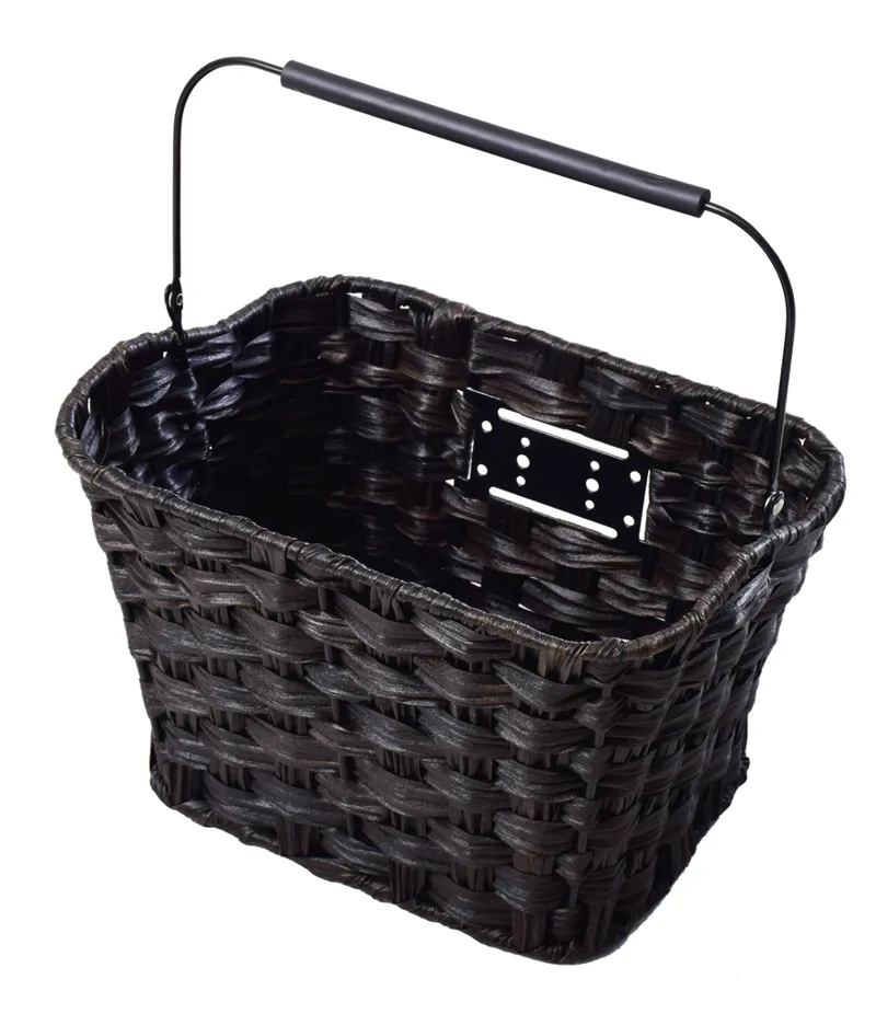 Ammaco Polyrattan Front Q/R Basket Brown