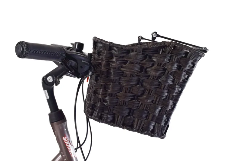 Ammaco Polyrattan Front Q/R Basket Brown-4