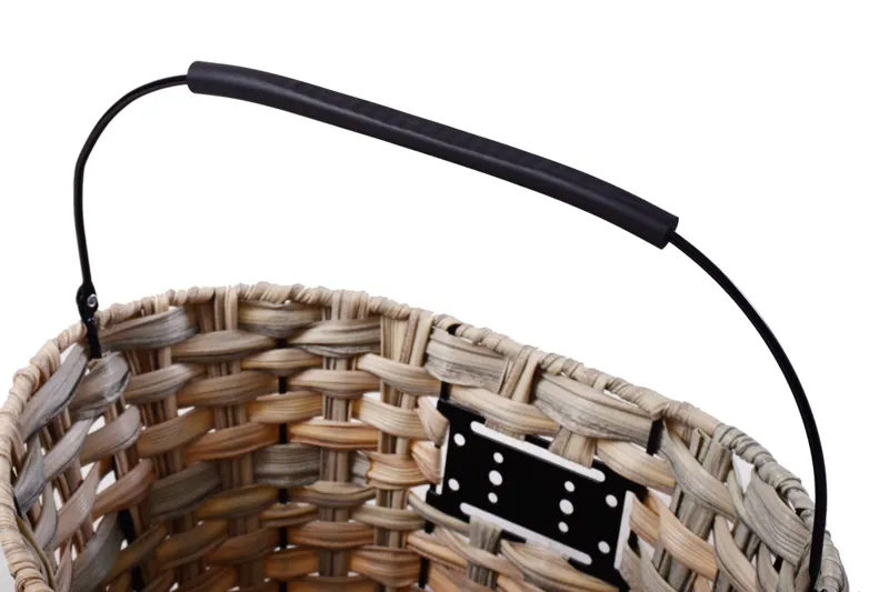 Ammaco Polyrattan Oval Q/R Basket Natural-8