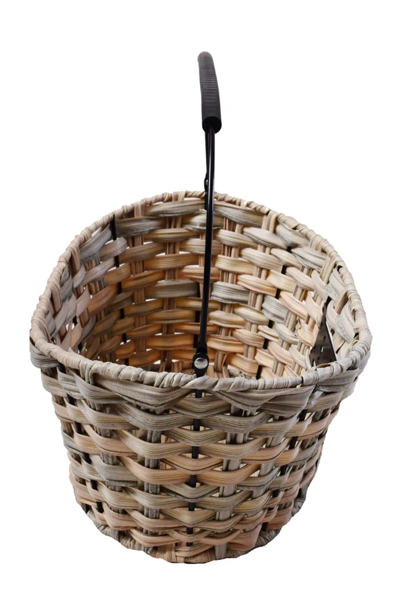 Ammaco Polyrattan Oval Q/R Basket Natural-7