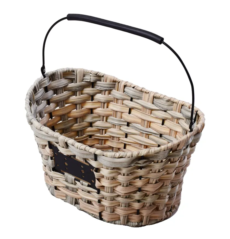 Ammaco Polyrattan Oval Q/R Basket Natural-6